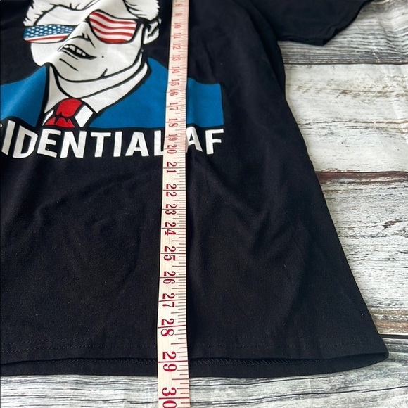 Bill Clinton Black Graphic T-Shirt with Presidential AF Design SZ Medium - Picture 5 of 7